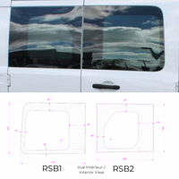 Side Doors / Barn Door - Duo - Transit Low Roof Only