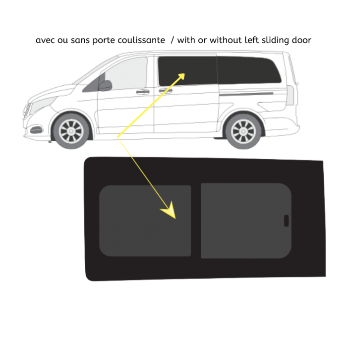 Sliding Window - Behind Driver - Metris 