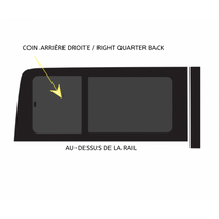 Fenêtre Coulissante - Coin Arrière Droit - Sprinter 144