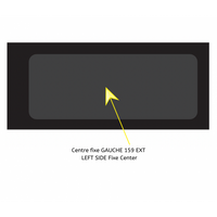 Fixed Window - Center Left - Promaster 159 Ext 