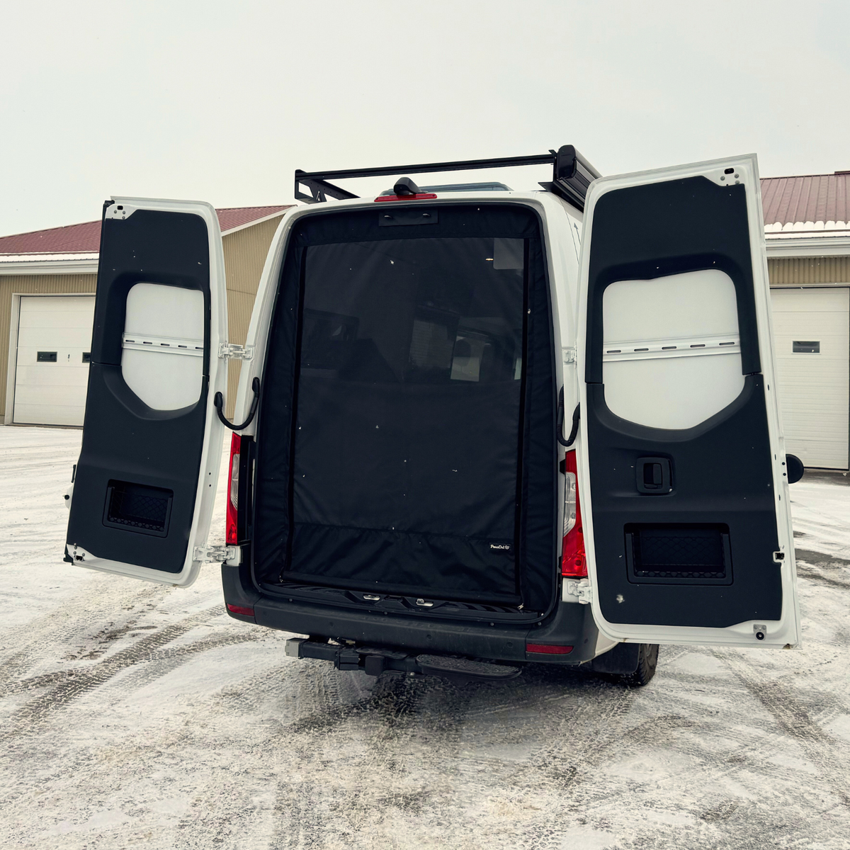 Rear Door Mosquito Net & Black out Curtain - Sprinter