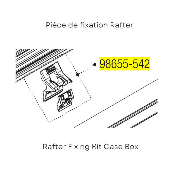 Fixation Rafter