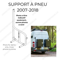 Support à Pneu , Porte Arrière Sprinter 906