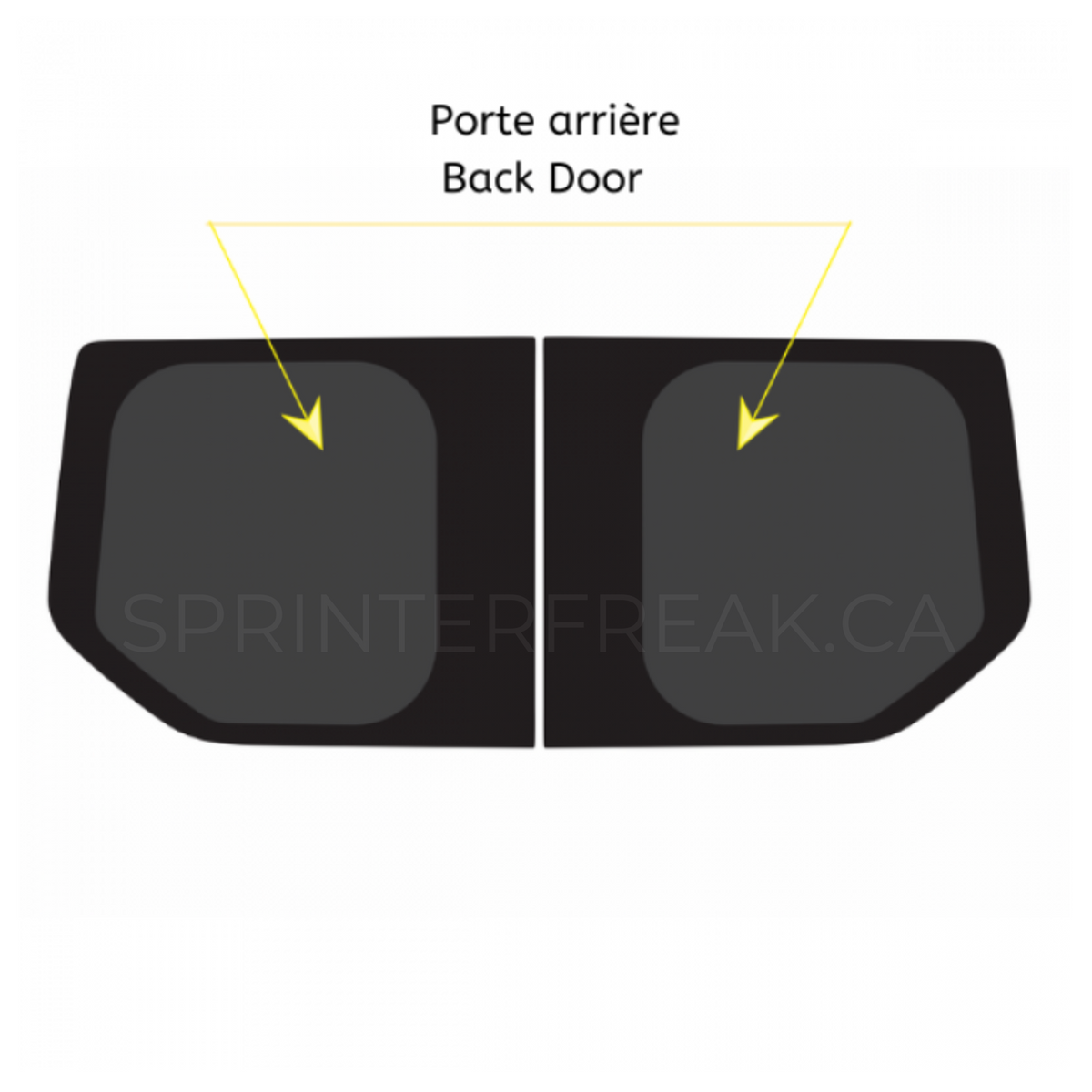 Duo Porte Arrière - Transit Connect - Fixe