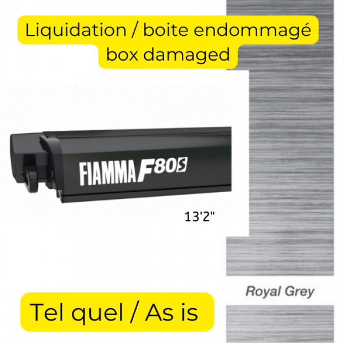 TEL QUEL - AUVENT FIAMMA F80S-13.2 (400)- LIQUIDATION